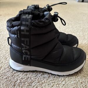 Kids Black North Face Thermoball Boots size 4